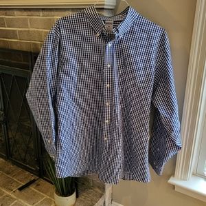brooks brothers men's button down 18 4/5